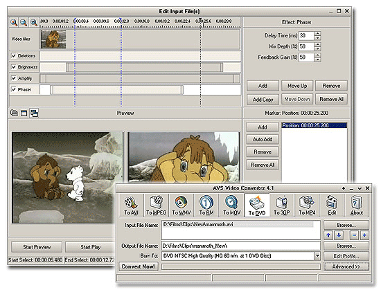 Screenshot of AVS Video Tools