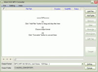 Screenshot - Allok OGG MP3 Converter