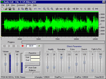 Screenshot of Audio Editor / Sound Recorder 3.4