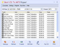 Screenshot - Best CD To MP3 Ripper