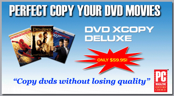 Screenshot of DVD XCopy 5.5