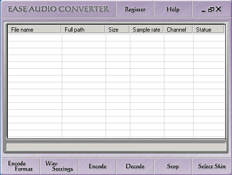 Screenshot of Ease Audio Converter