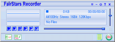 Screenshot of FairStars  Recorder 2.57