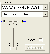 Integrated Volume Controls