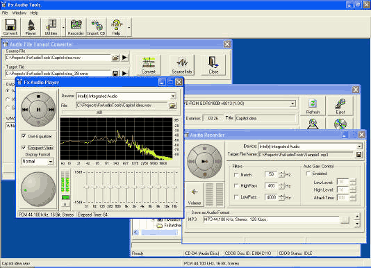Screenshot of Fx-Audio-Tools