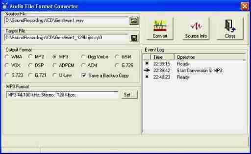 Audio Format Converter
