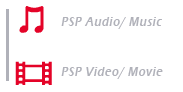 PSP Audio/Video