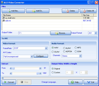 Screenshot - ALO Video Converter