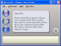 Screenshot - Aniosoft iTunes Assistant