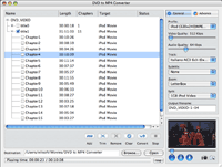Screenshot - DVD to MP4 Converter for Mac