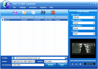 Screenshot - Eztoo DVD To 3GP Converter