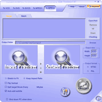 Screenshot - MPEG/AVI to VCD/DVD/SVCD Converter Lite