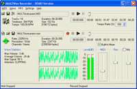 Screenshot - Midi2Wav Recorder