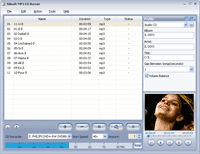 Screenshot - Xilisoft MP3 CD Burner