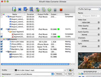 Screenshot - Xilisoft Video Converter Ultimate Mac