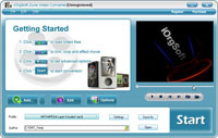 Screenshot - iOrgSoft Zune Video Converter